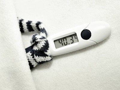 Thermometer zeigt 40,3 Grad